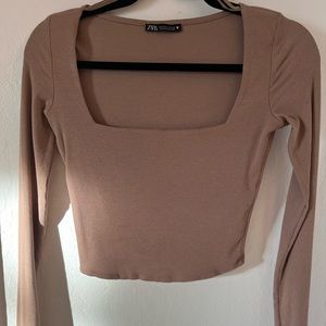 SQUARE NECK LONGSLEEVE